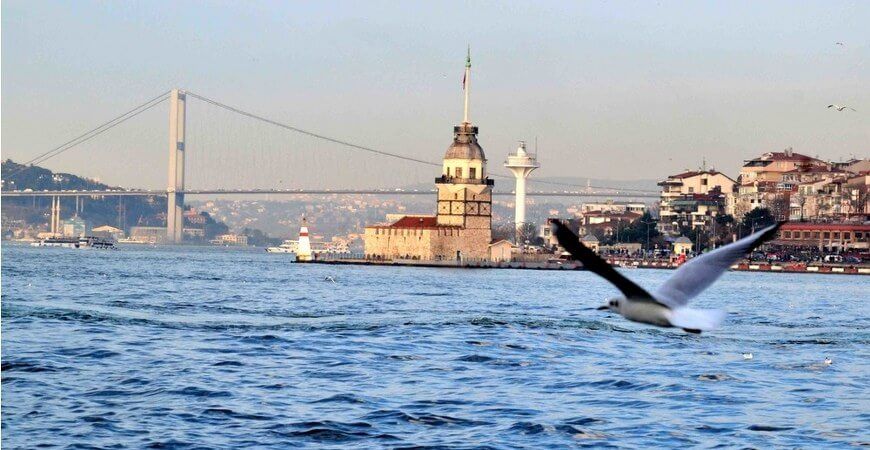 You are going to see Maidens Tower by joining our Bosphorus Lunch Cruise tours.