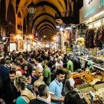 Spice Bazaar is the most famous market in Turkey. It is the first mall of the world. There are a lot of souvenirs in Spice Bazaar.