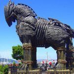 You can visit the real trojan horse on the Troy tours from Istanbul.