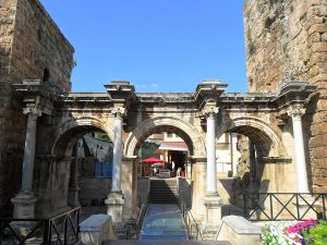 You sould visit Hadrians Gate when you come to Antalya.
